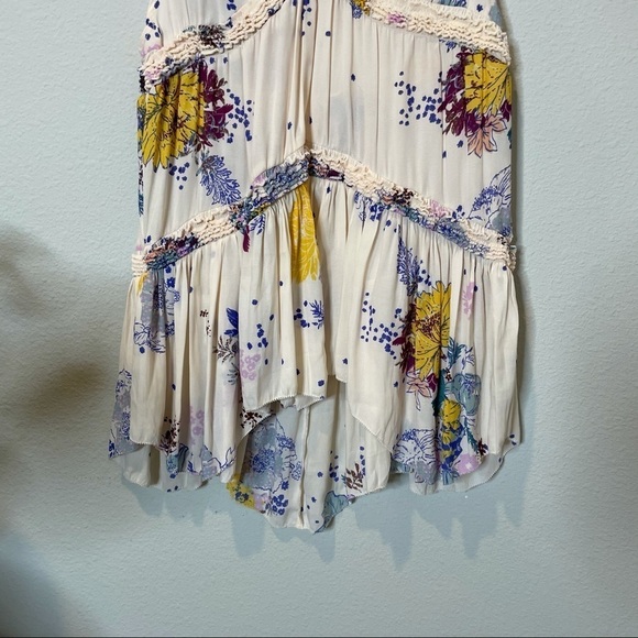 NWT Free People Purple Haze Printed Tunic XS - Picture 4 of 9